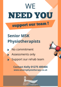 MSK physiotherapists wanted!